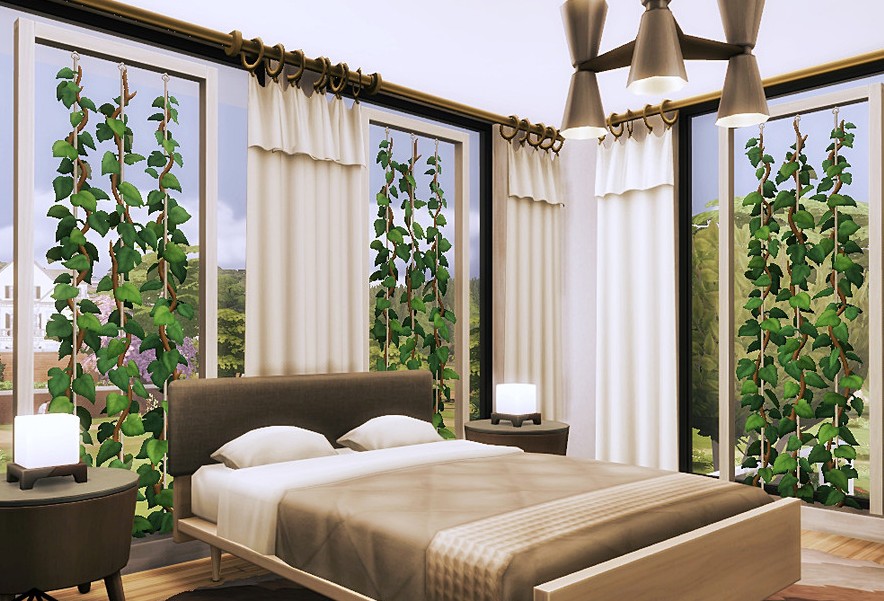 10 Beautiful Sims 4 Starter Homes (No CC) 31 Sims 4 Cozy Starter Home Interior Bedroom No CC 1