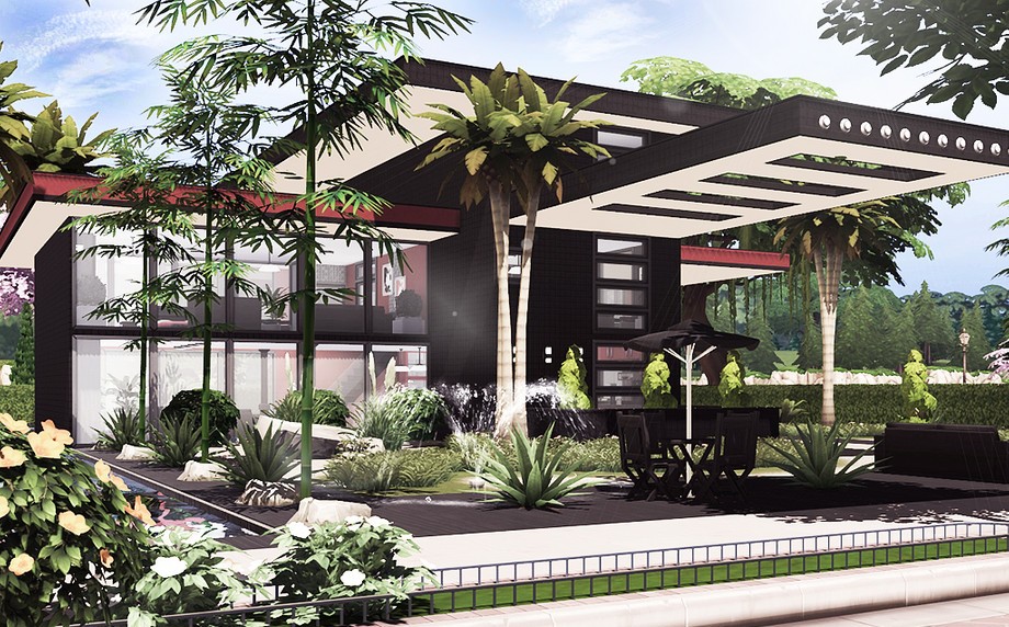 10 Stunning Sims 4 Luxury Homes (No CC) 32 Sims 4 Designer Loft No CC