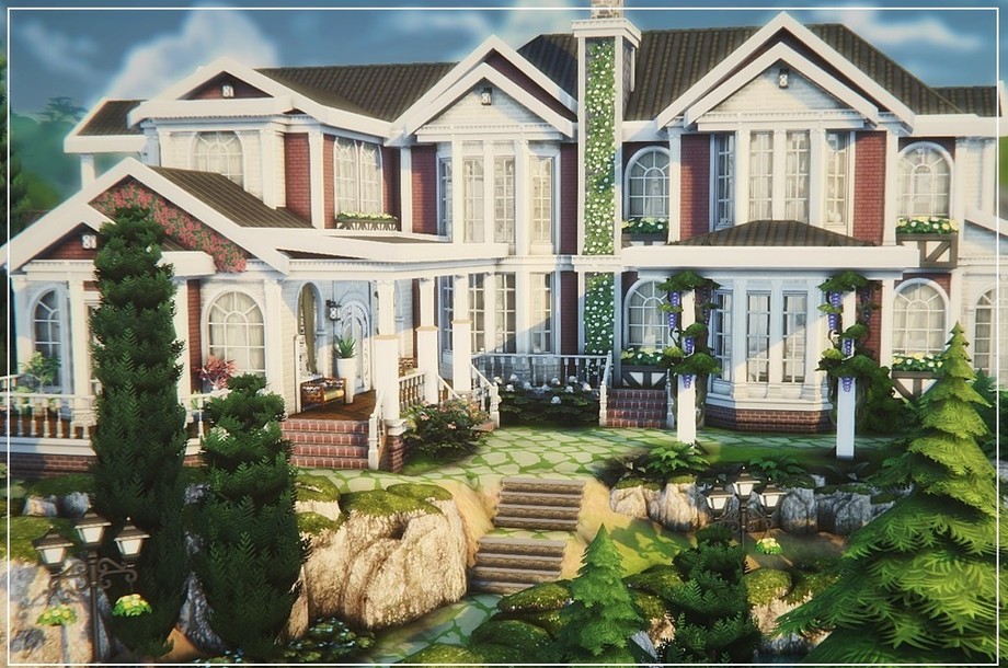 10 Stunning Sims 4 Luxury Homes (No CC) 26 Sims 4 Luxury Living No CC Home