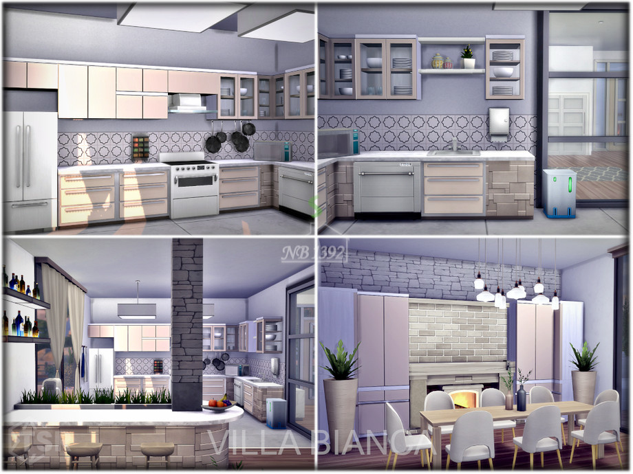 10 Stunning Sims 4 Luxury Homes (No CC) 21 Sims 4 Luxury Tartosa Villa Interior No CC