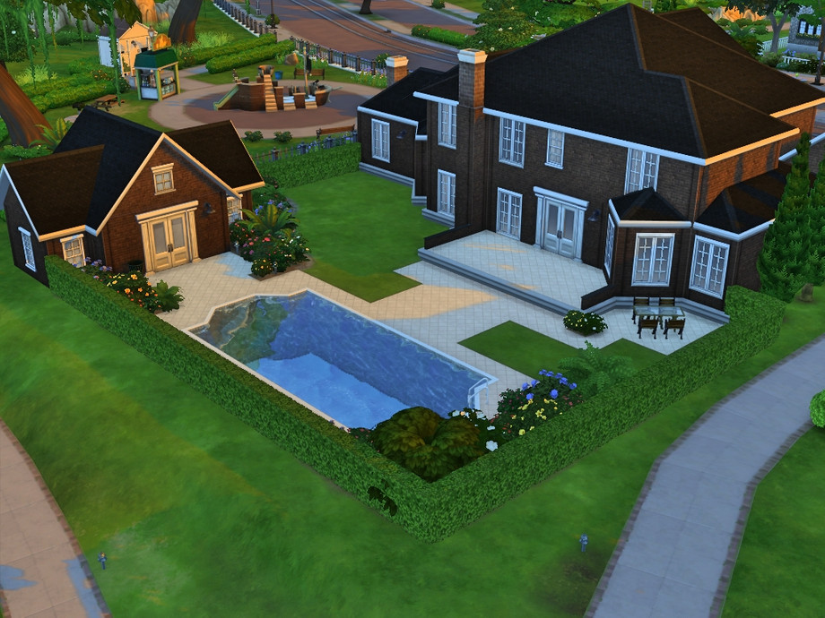 10 Beautiful Sims 4 Starter Homes (No CC) 22 Sims 4 Nostalgic Starter Home Exterior No CC