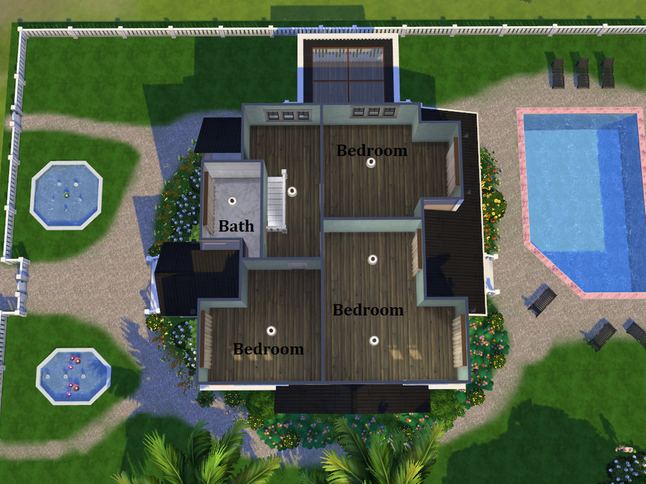 10 Beautiful Sims 4 Starter Homes (No CC) 18 Sims 4 Starter Home Interior Rooms No CC