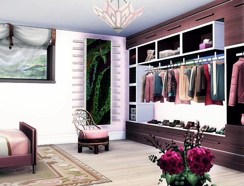 10 Beautiful Sims 4 Starter Homes (No CC) 28 Sims 4 Suburban Villa Starter Home Interior Bedroom No CC 1