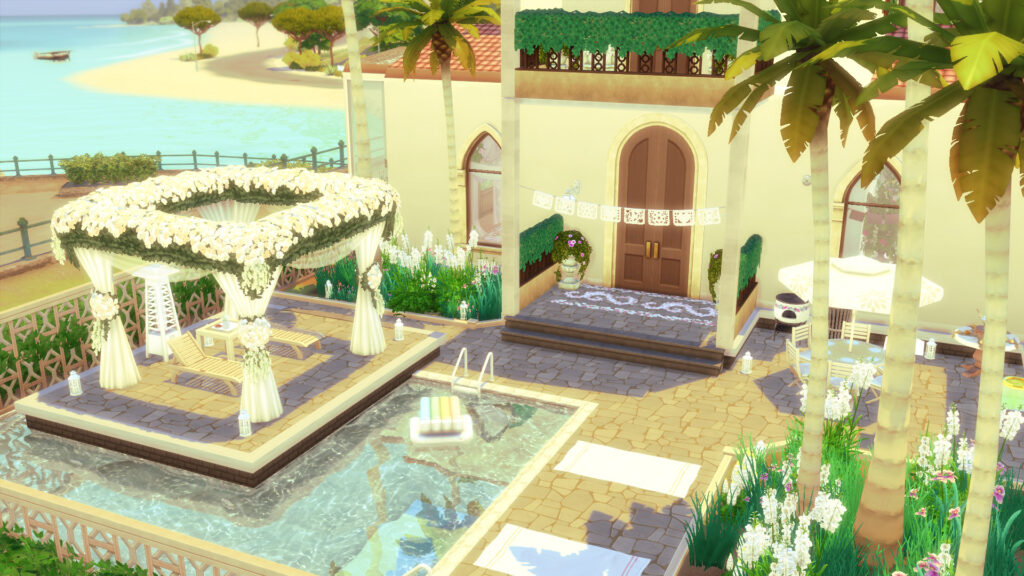 Sims 4 Wedding Venues That Feel Like a Dream (No CC) 27 beautiful Sims 4 wedding venue no cc