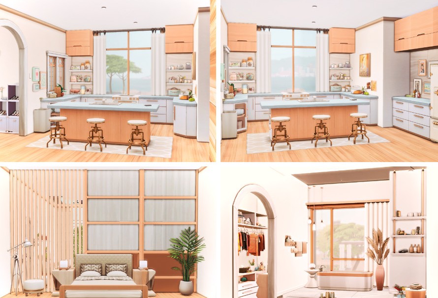 10 Sims 4 Family Homes (No CC) Perfect for a Legacy Save 35 bright sims 4 family home no cc