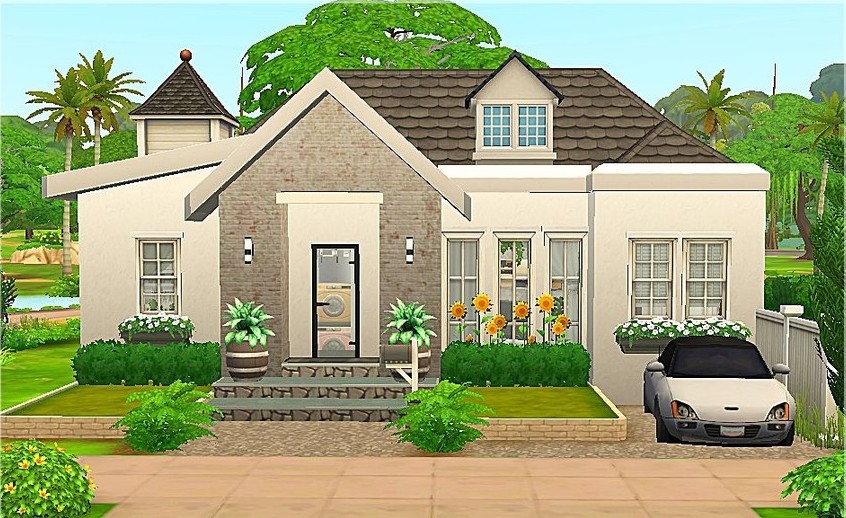 10 Small No CC Homes That Feel Surprisingly Spacious 15 charming sims 4 small house build no cc