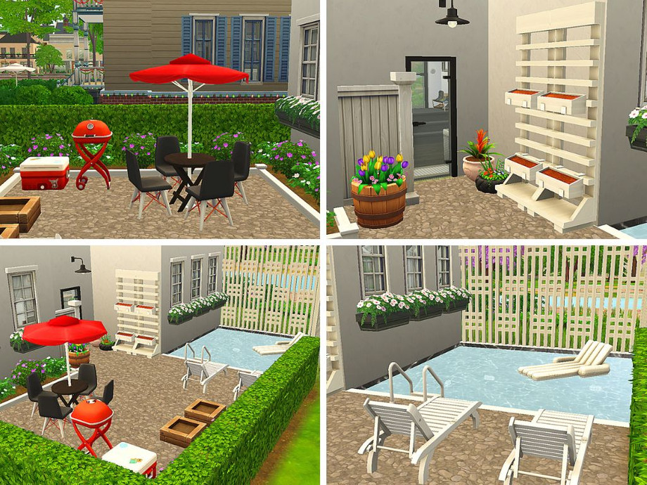 10 Small No CC Homes That Feel Surprisingly Spacious 18 cute sims 4 small house no cc with backyard space