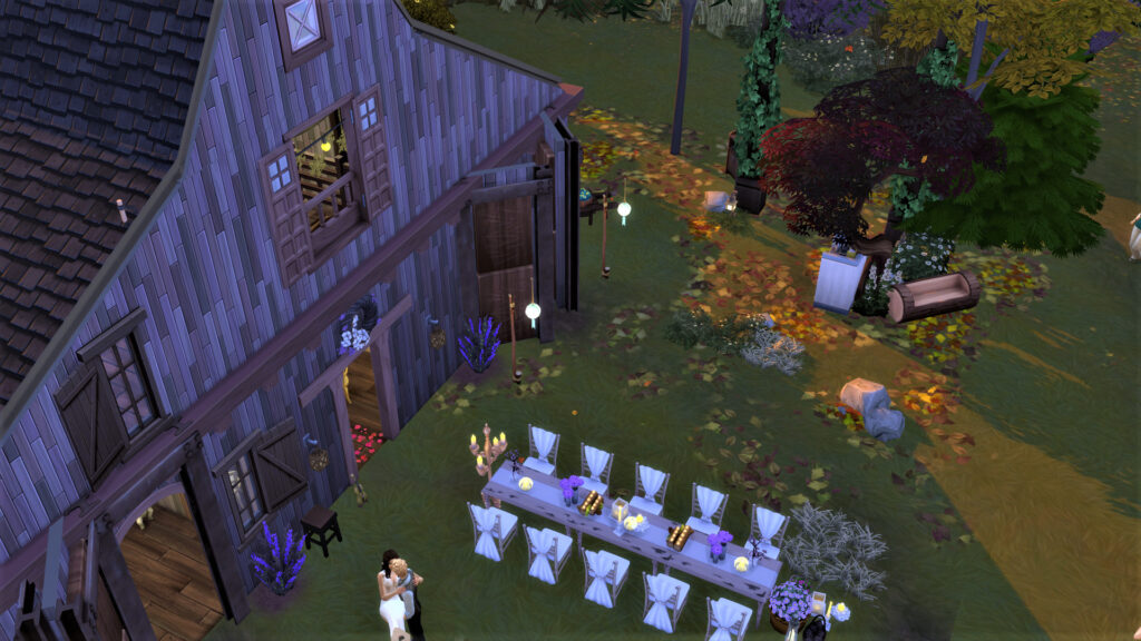 Sims 4 Wedding Venues That Feel Like a Dream (No CC) 40 Sims 4 wedding build no CC with romantic lighting