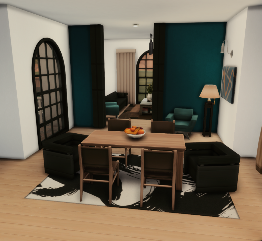 Beautiful Sims 4 Base Game Houses (No CC) You Need 15 Sims 4 base game home no CC with cozy dining room