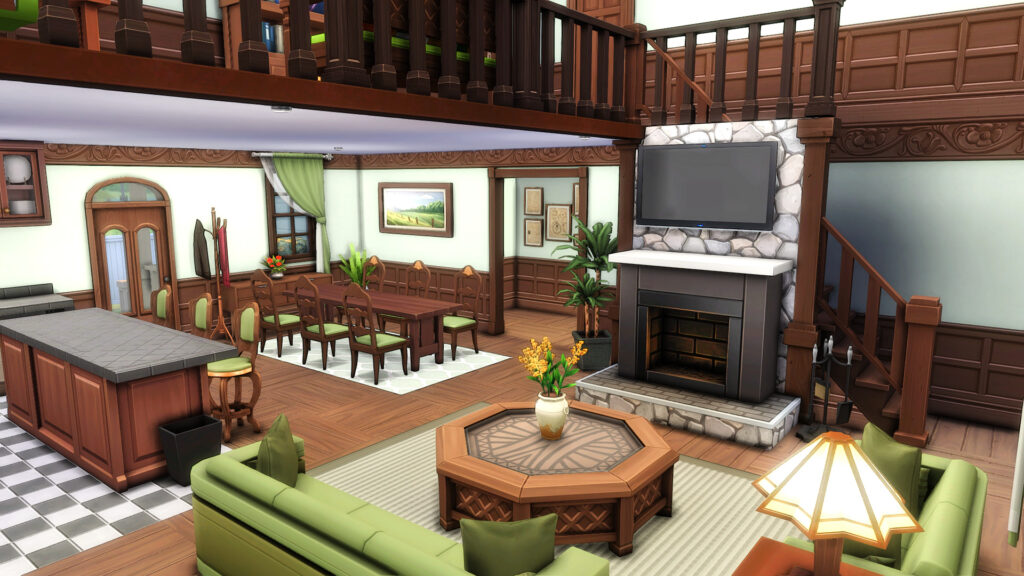 Beautiful Sims 4 Base Game Houses (No CC) You Need 28 Sims 4 base game house no CC with open layout