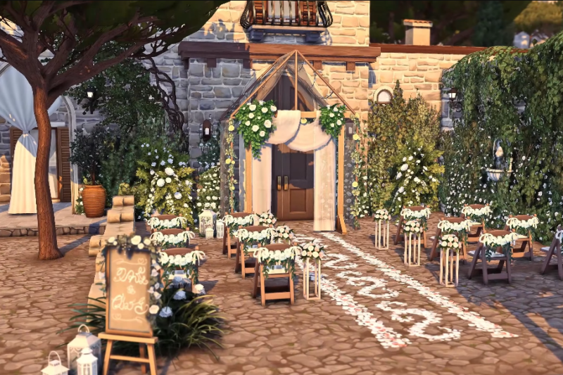 Sims 4 Wedding Venues That Feel Like a Dream (No CC)