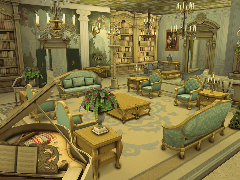 royal homes sims 4 no cc