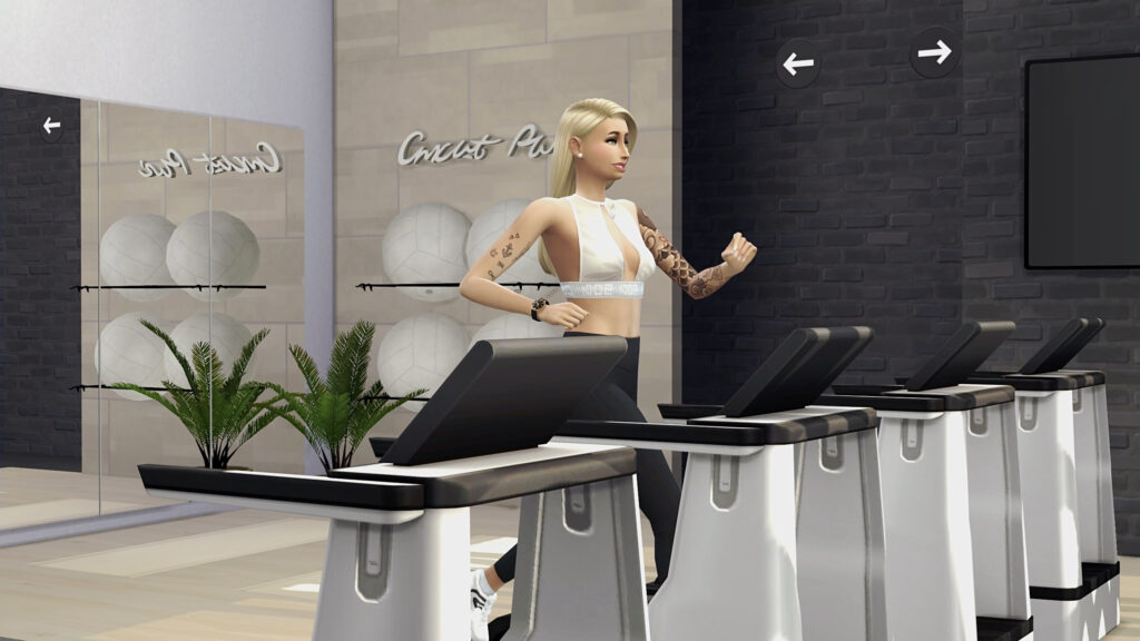 sims 4 fitness center and gym no cc