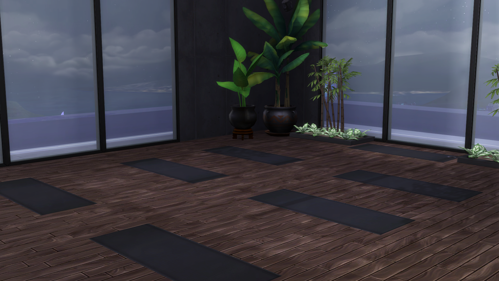 sims 4 gym no cc