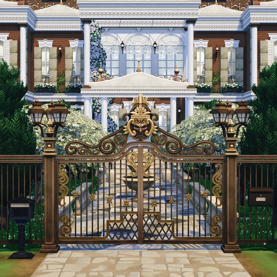 sims 4 legacy castle no cc