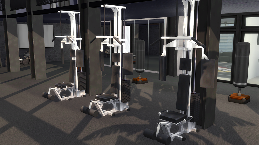 sims 4 training machines no cc 1