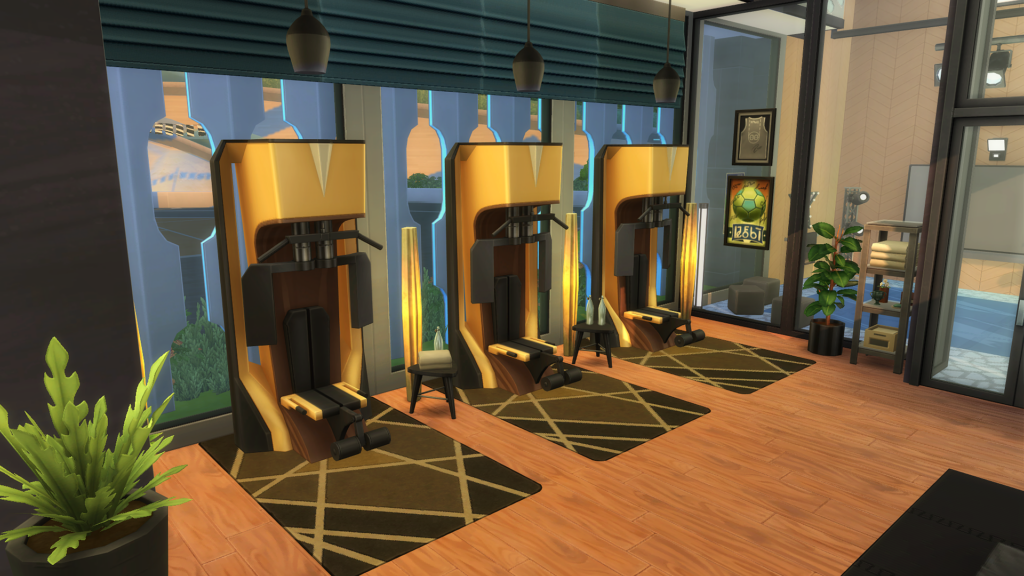 sims 4 workout machines no cc