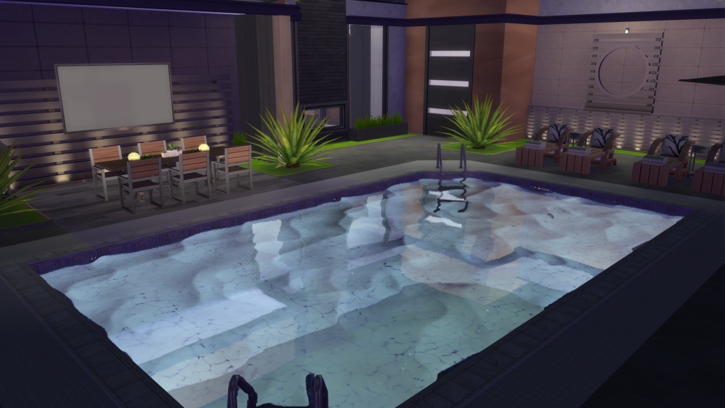 Sims 4 Penthouse Apartments That Feel Like Luxury Living (No CC) 14 Sims 4 penthouse build no CC with upscale design