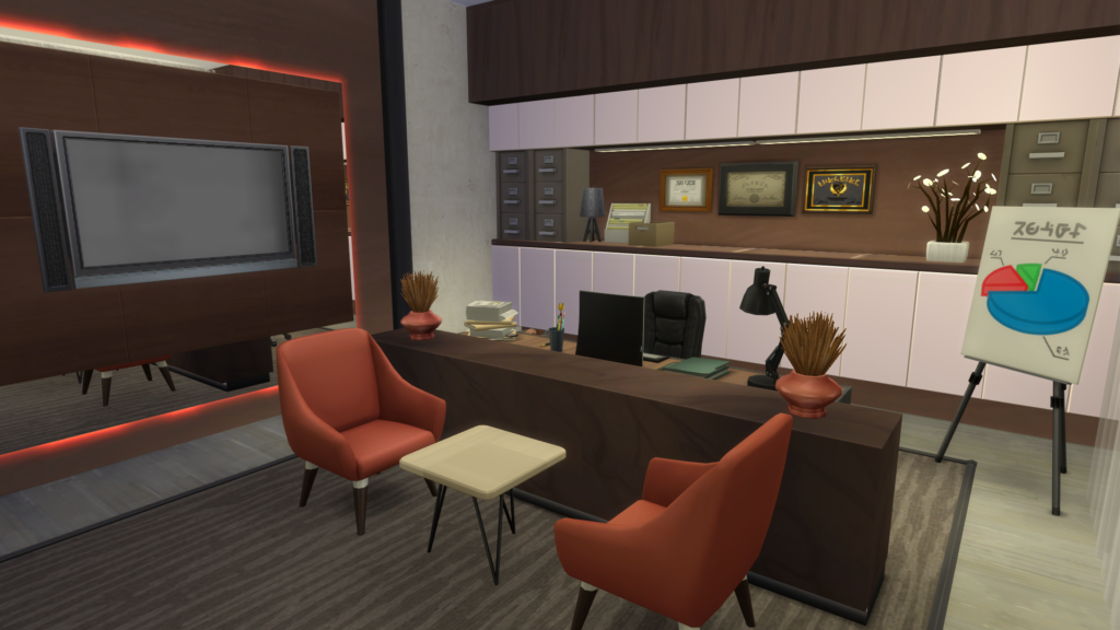 Sims 4 Penthouse Apartments That Feel Like Luxury Living (No CC) 19 Sims 4 luxury apartment no CC with high end furniture