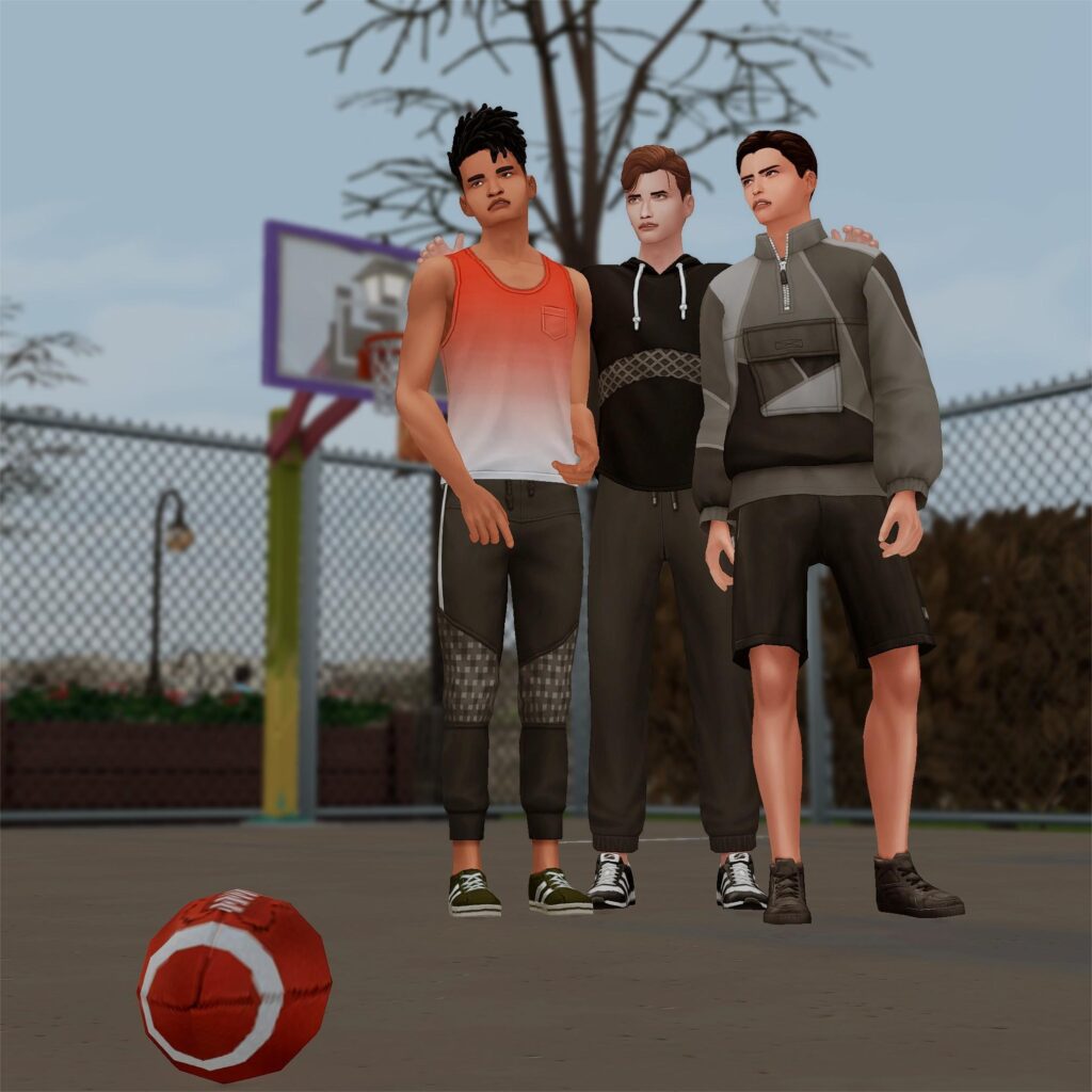 10 Sims 4 Parks & Outdoor Builds Your Sim Will Actually Visit (No CC) 14 Sims 4 outdoor lot no CC with trees and benches