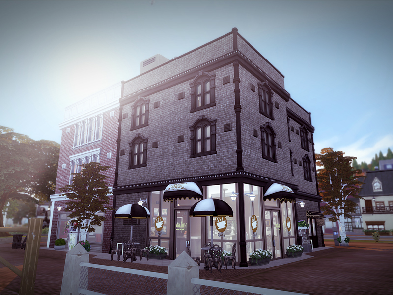 12 Sims 4 Apartment Complexes & Townhouses for Realistic Living (No CC) 24 sims 4 block apartment no cc 1