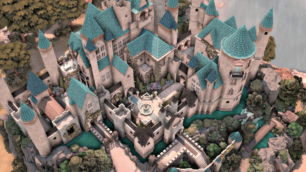 The Best Castle & Palace Builds in The Sims 4 (No CC) 15 sims 4 castle and palace builds no cc