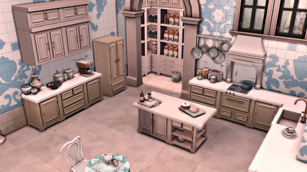 The Best Castle & Palace Builds in The Sims 4 (No CC) 12 sims 4 castle no cc medieval kitchen