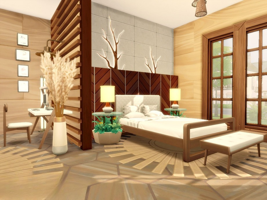 sims 4 charming lakeside lake house no cc