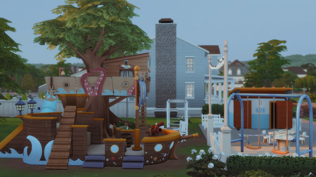 10 Sims 4 Parks & Outdoor Builds Your Sim Will Actually Visit (No CC) 40 sims 4 park no cc for kids and children