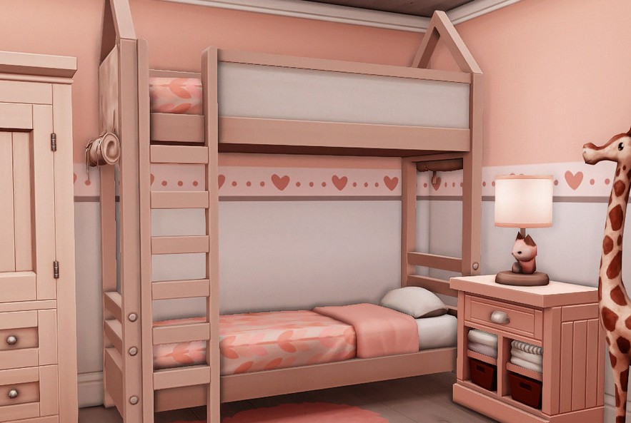 10 Sims 4 Family Homes (No CC) Perfect for a Legacy Save 30 sims 4 classic family home childrens bedroom no cc