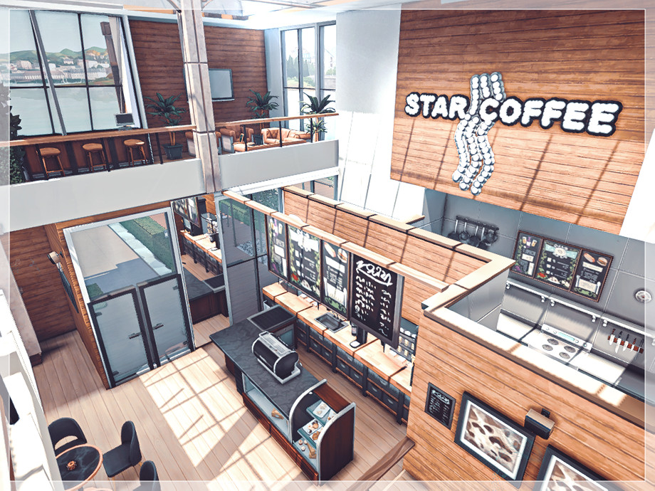 10 Sims 4 Cafes Perfect for Dates & Everyday Gameplay (No CC) 4 sims 4 coffee cafe no cc