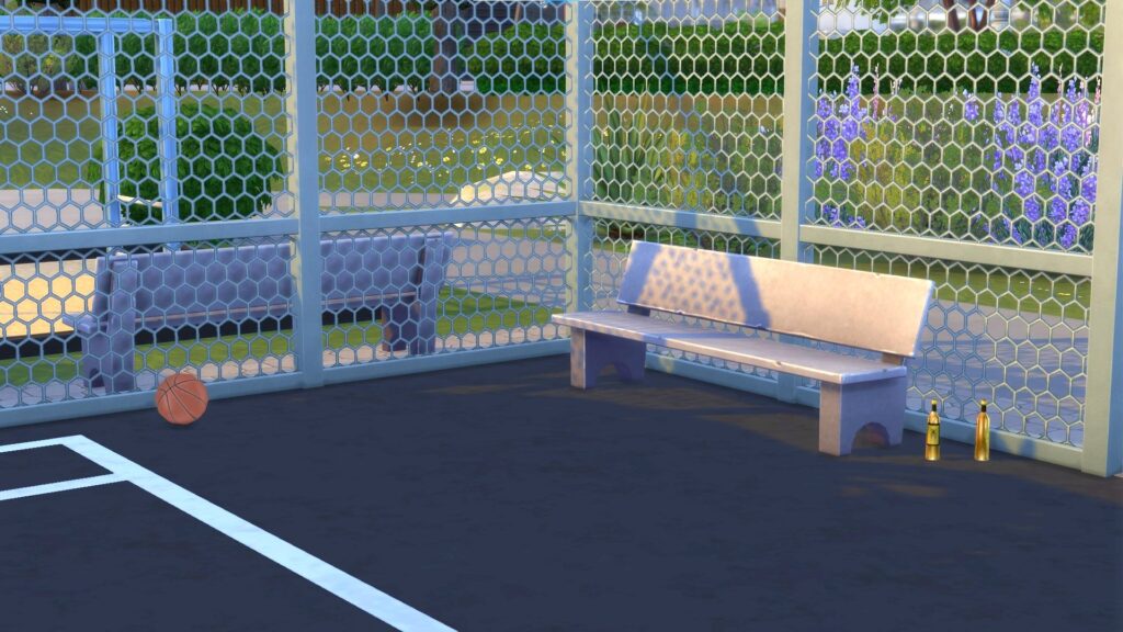 10 Sims 4 Parks & Outdoor Builds Your Sim Will Actually Visit (No CC) 35 sims 4 community basketball court lot no cc