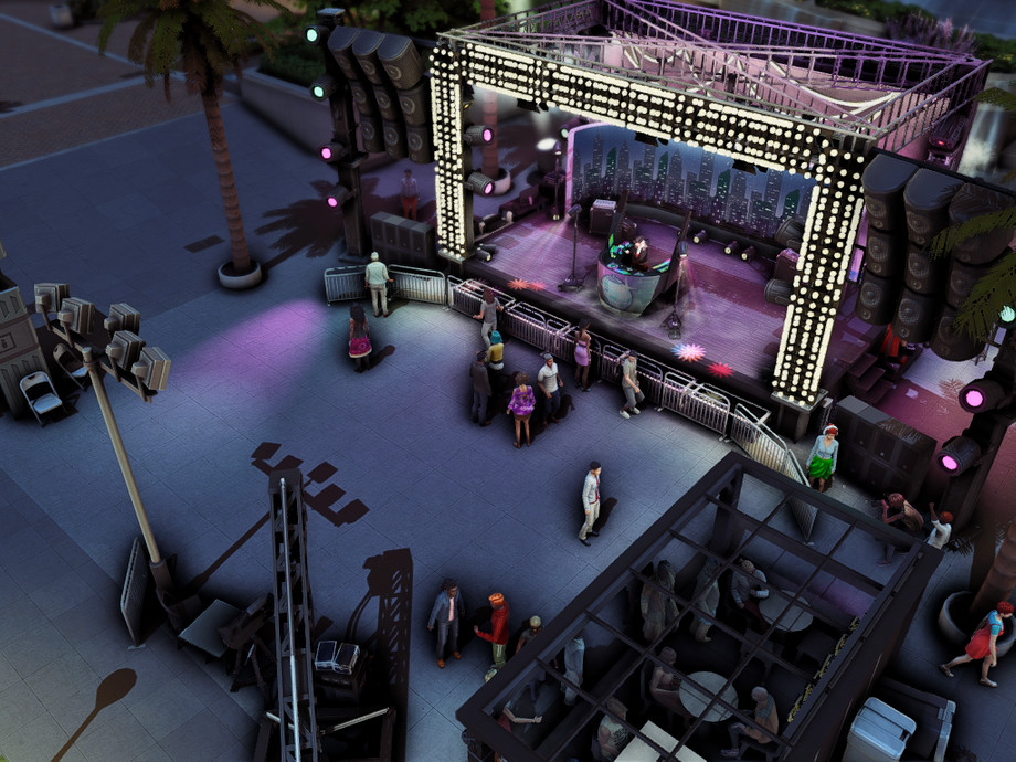 sims 4 concert stage no cc 1