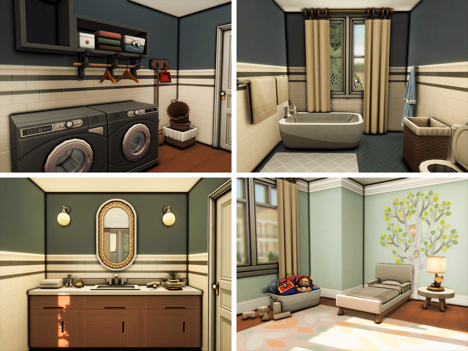 10 Sims 4 Family Homes (No CC) Perfect for a Legacy Save 21 sims 4 cozy family home family rooms no cc