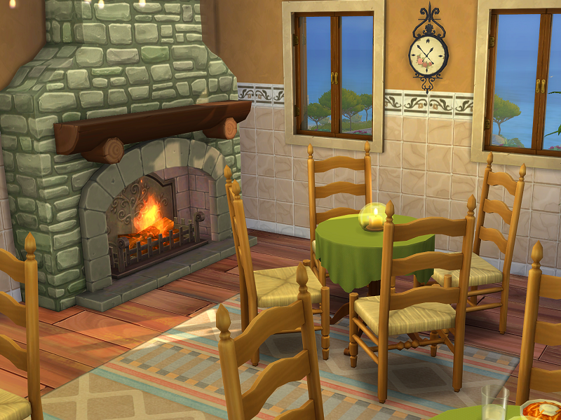 12 Sims 4 Restaurants Your Sims Will Actually Visit (No CC) 14 sims 4 cozy restaurant interior no cc