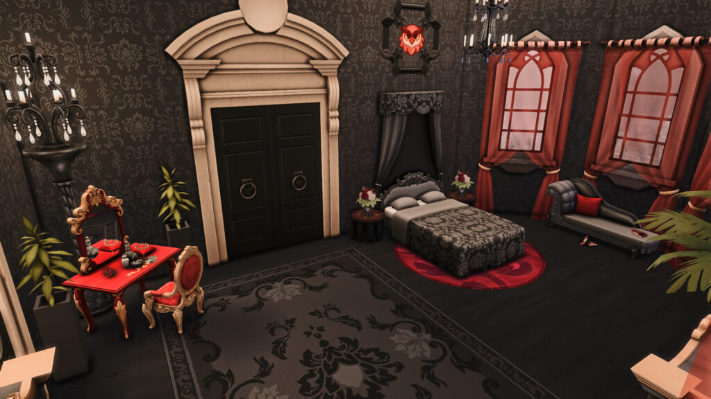 The Best Castle & Palace Builds in The Sims 4 (No CC) 29 sims 4 dark academia castle no cc