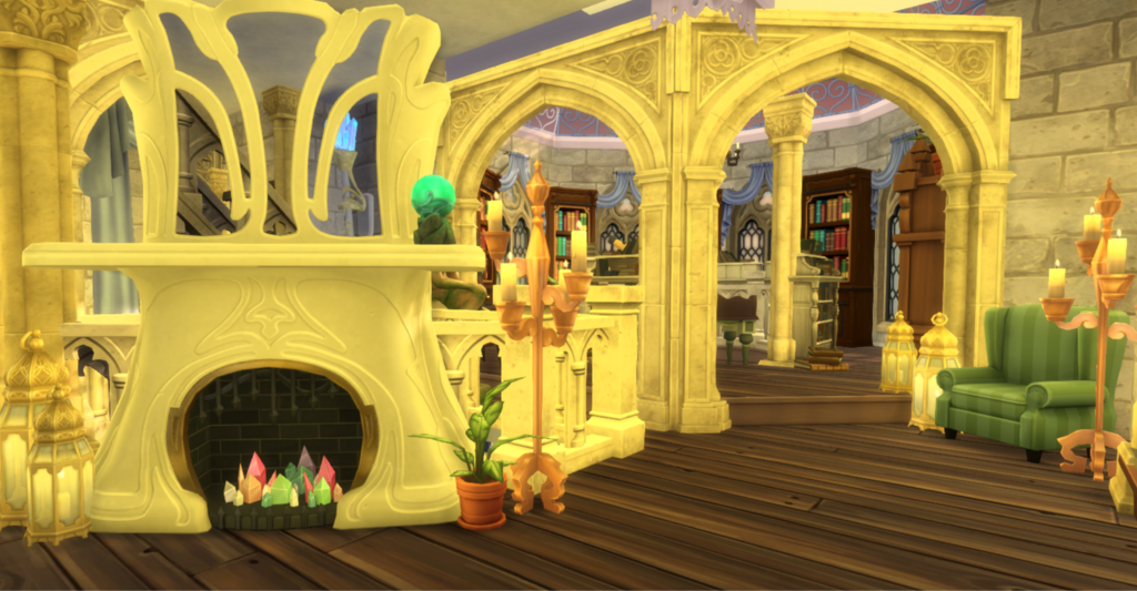 The Best Castle & Palace Builds in The Sims 4 (No CC) 24 sims 4 enchanting castle no cc