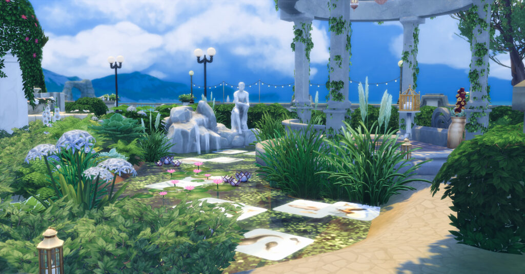 Sims 4 Wedding Venues That Feel Like a Dream (No CC) 14 Sims 4 dream wedding venue no CC with beautiful scenery