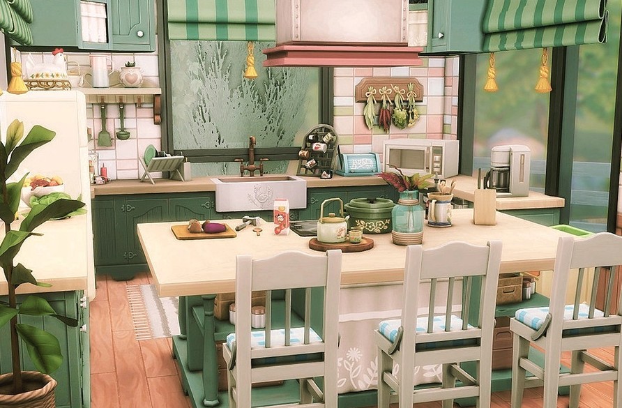 sims 4 family cabin no cc 1