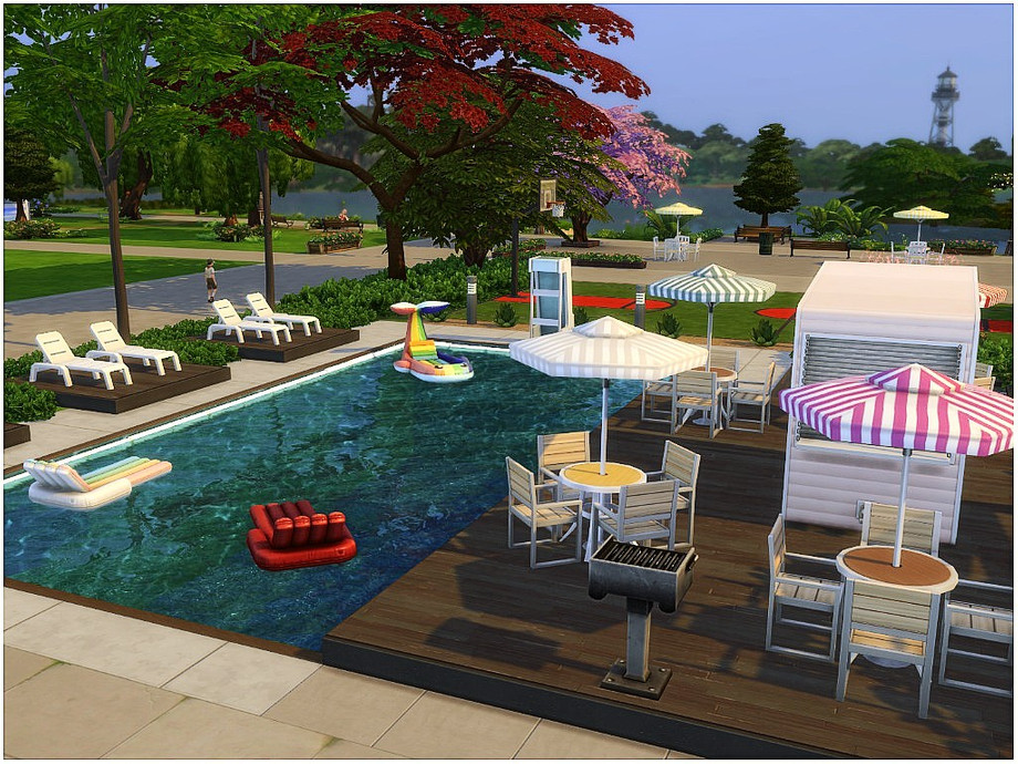10 Sims 4 Parks & Outdoor Builds Your Sim Will Actually Visit (No CC) 16 sims 4 family park build no cc