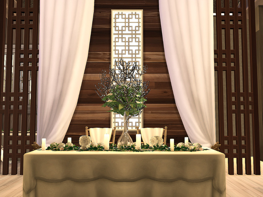 Sims 4 Wedding Venues That Feel Like a Dream (No CC) 11 sims 4 farmhouse wedding venue no cc