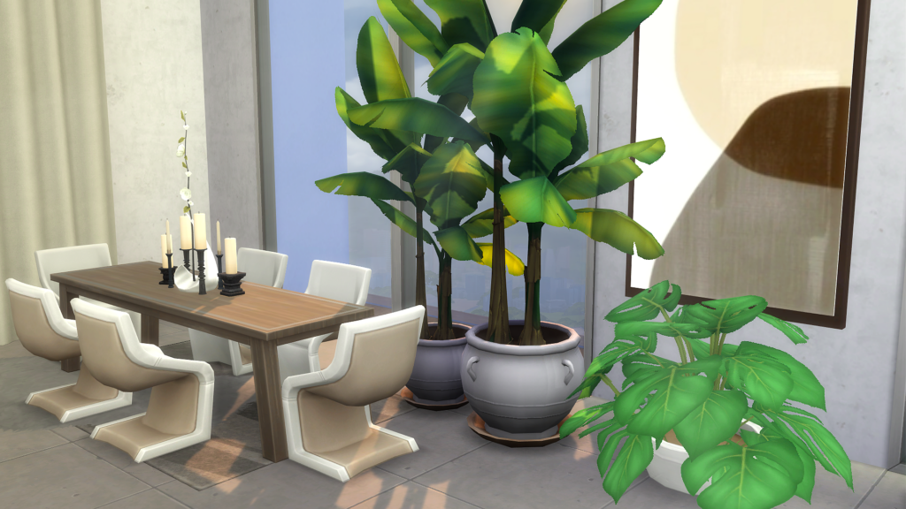 Sims 4 Penthouse Apartments That Feel Like Luxury Living (No CC) 30 Sims 4 penthouse apartments no CC with greenery