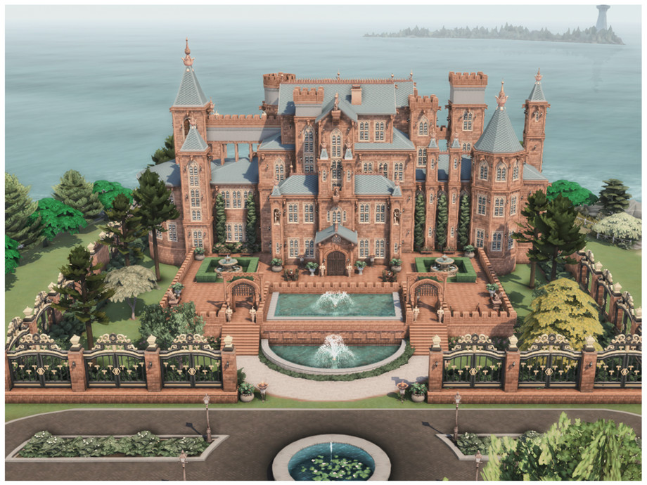 sims 4 grand palace build