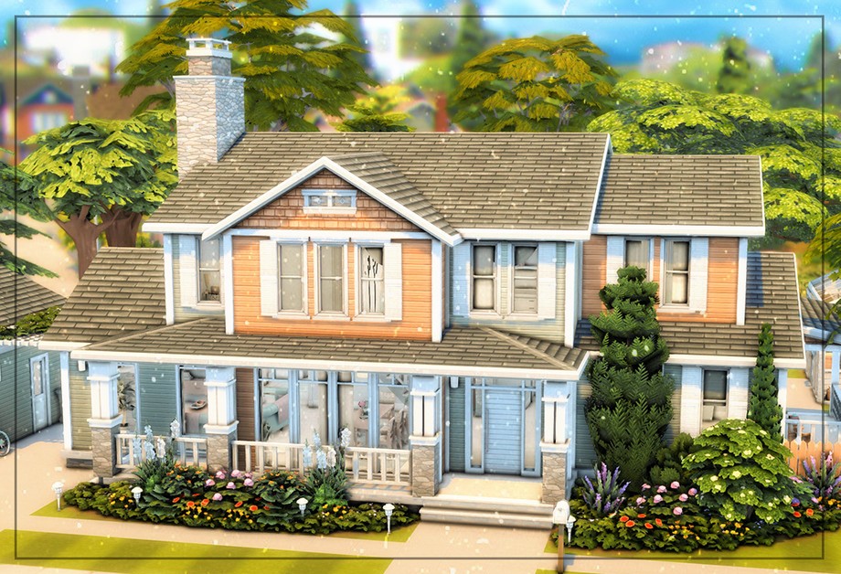 10 Sims 4 Family Homes (No CC) Perfect for a Legacy Save 31 sims 4 large family house no cc