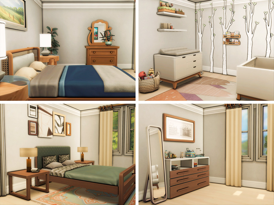 10 Sims 4 Family Homes (No CC) Perfect for a Legacy Save 33 sims 4 large family house with suburban style