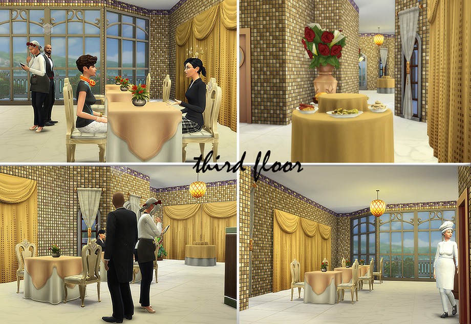 12 Sims 4 Restaurants Your Sims Will Actually Visit (No CC) 41