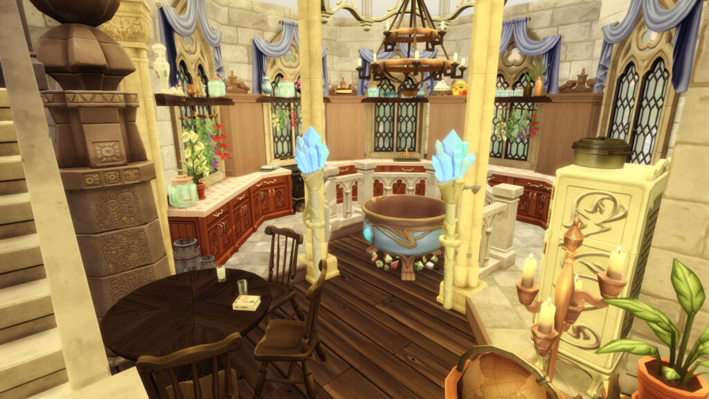 The Best Castle & Palace Builds in The Sims 4 (No CC) 23 sims 4 magical witches castle no cc