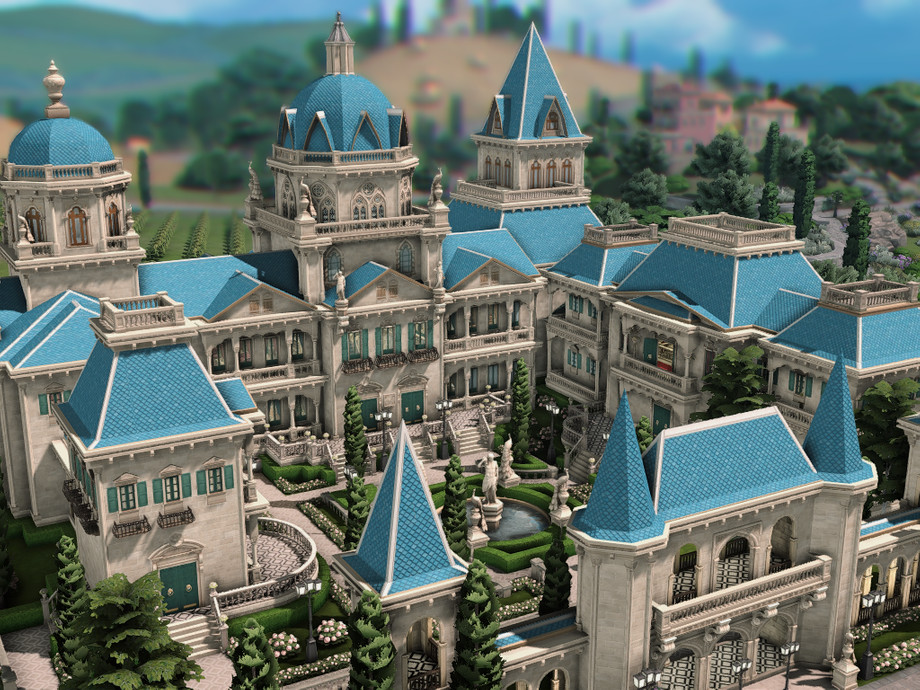 sims 4 majestic palace build no cc