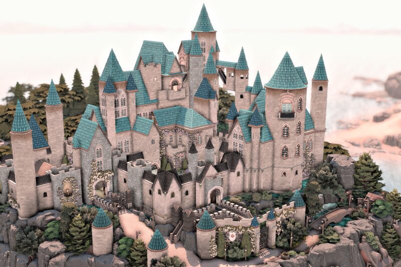 The Best Castle & Palace Builds in The Sims 4 (No CC)