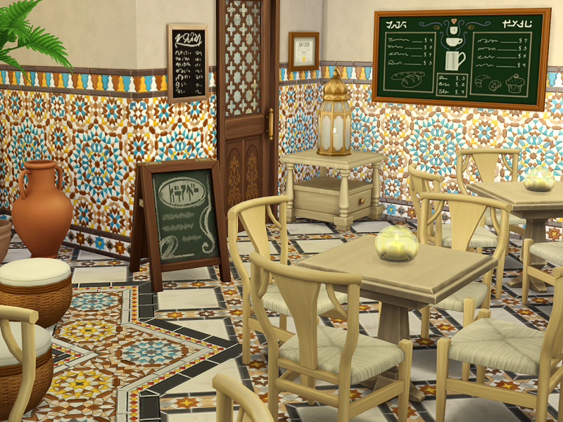 10 Sims 4 Cafes Perfect for Dates & Everyday Gameplay (No CC) 22 sims 4 mediterranean bubble cafe no cc